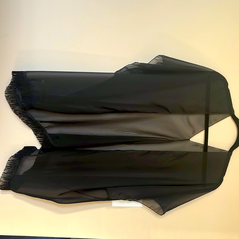 Sheer kimono